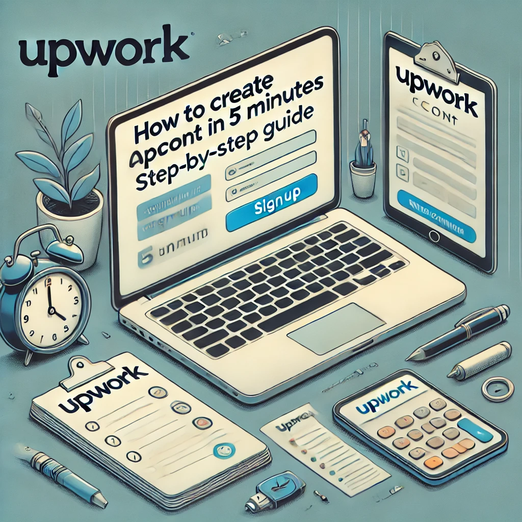 How to Create Upwork Account in 5 Minutes: Step-by-Step Guide