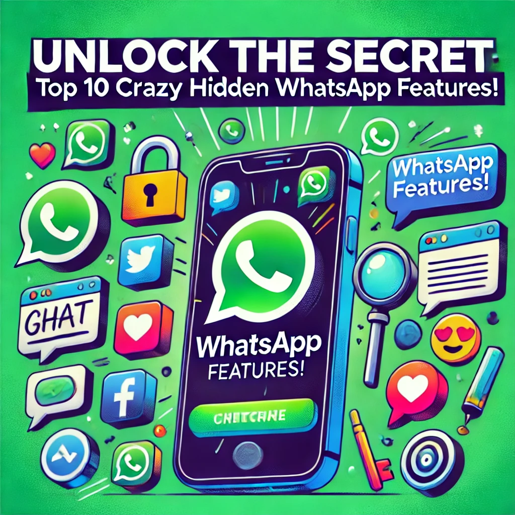 Unlock the Secret: Top 10 Crazy Hidden WhatsApp Features!